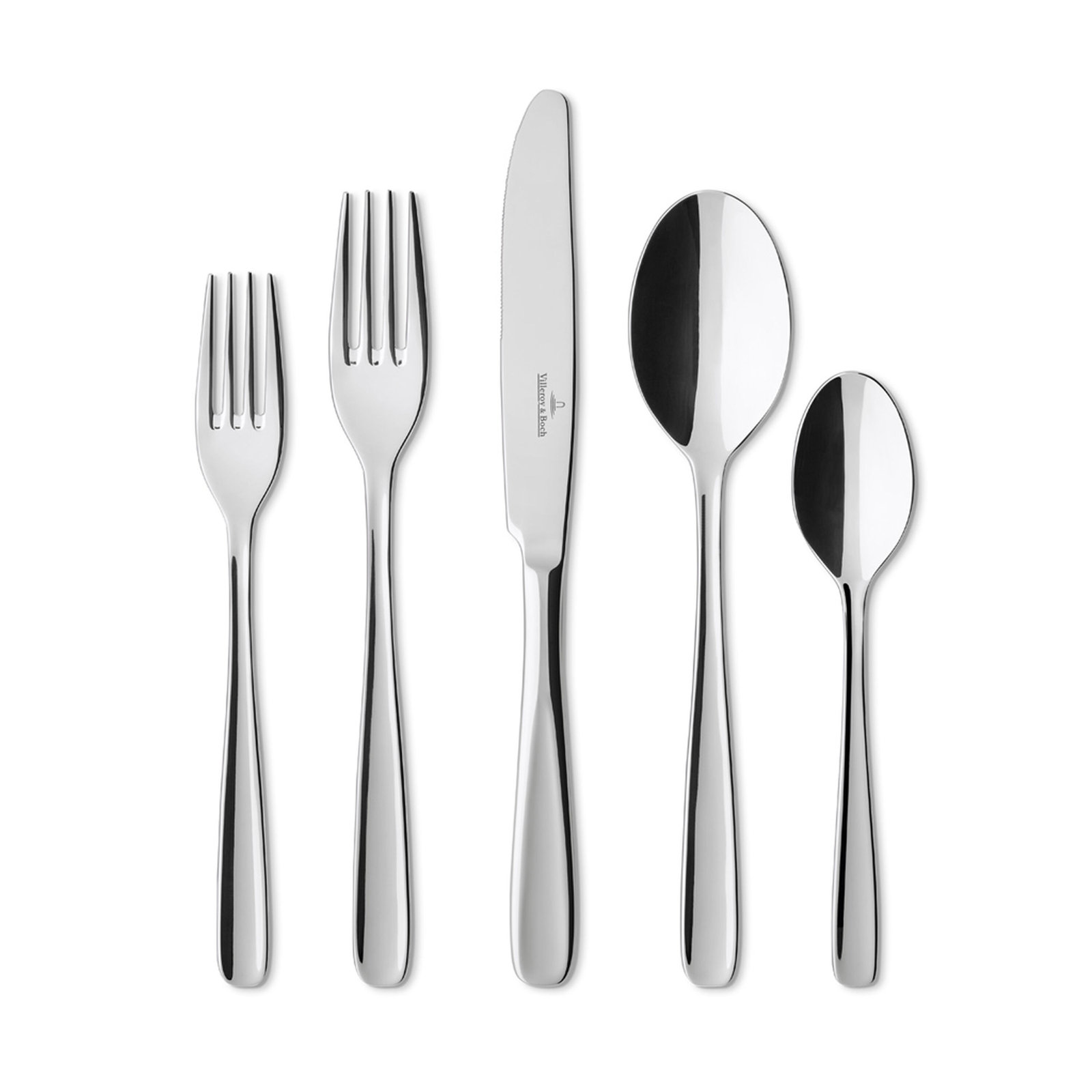 Liam Stainless Steel Flatware Set - Service for 8
