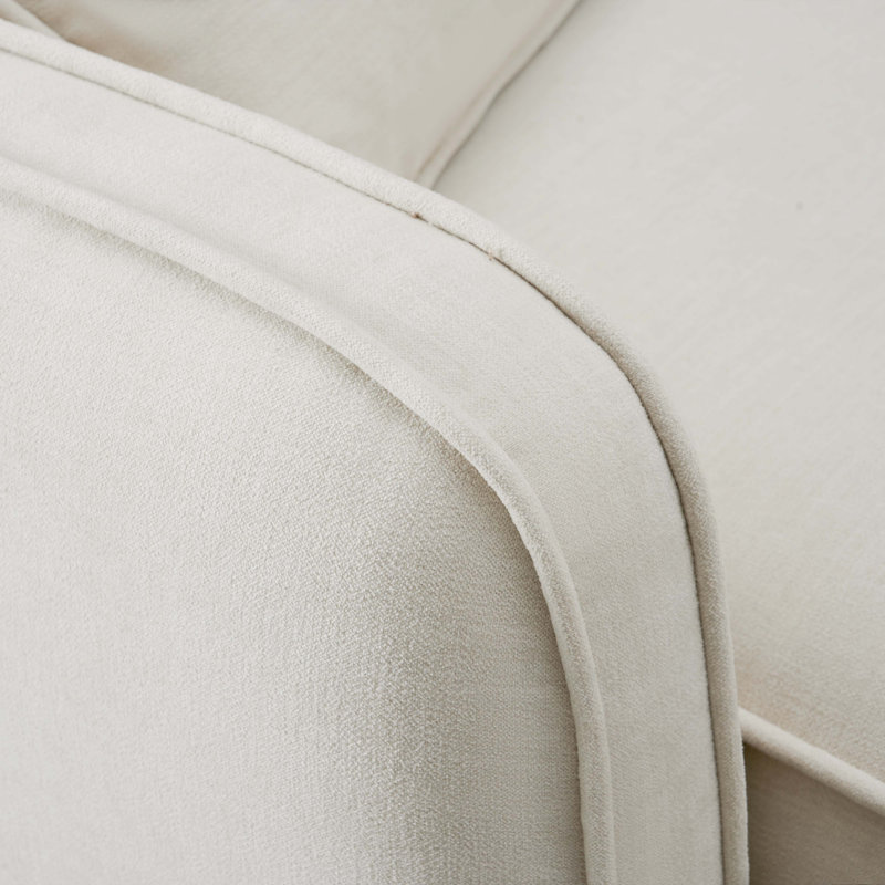 Guildford Sand Upcycled Linen LAF Corner Chair