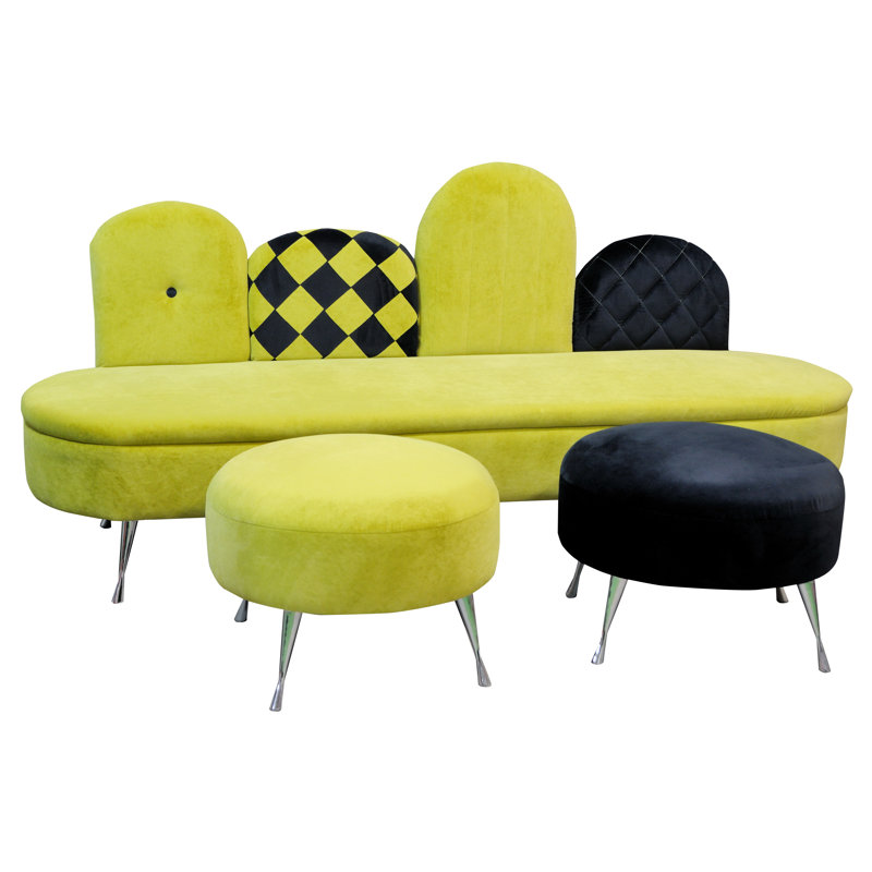 Simple Accent Stool, Lime