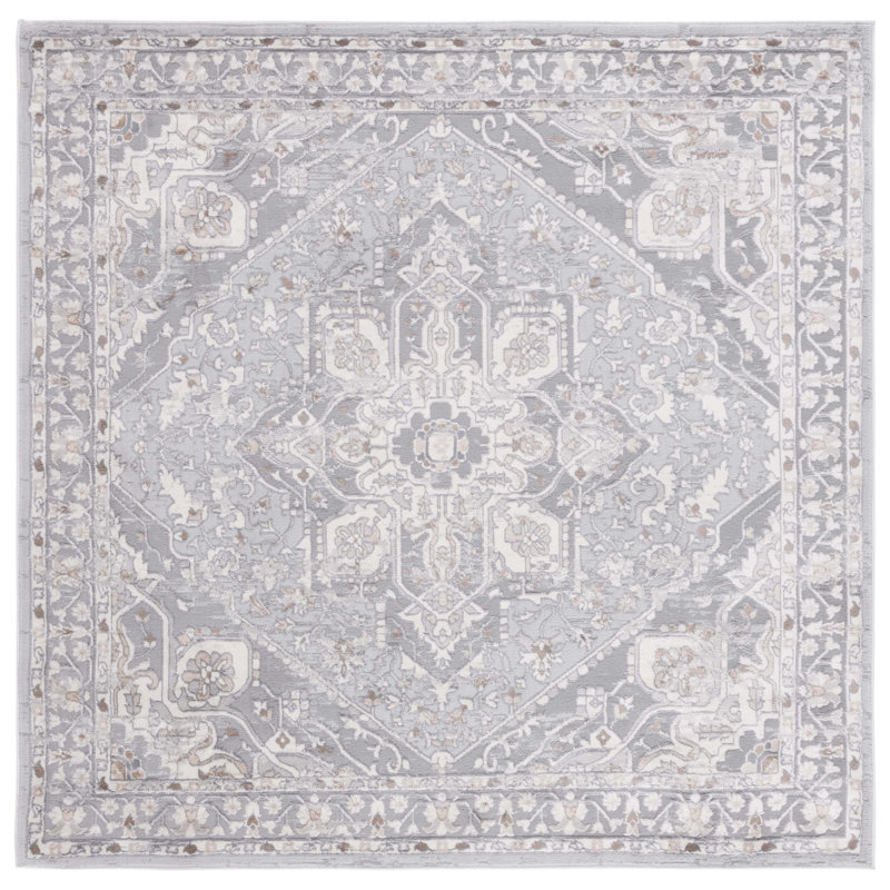 Eternal Performance Oriental Rug, Square 6'7"