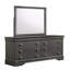 Miroir de style moderne en bois-1469874434