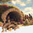 7-pcs Wooden Easter Resurrection Scene With Empty Tomb And Cross, Easter Tabletop Jesus Nativity Set
