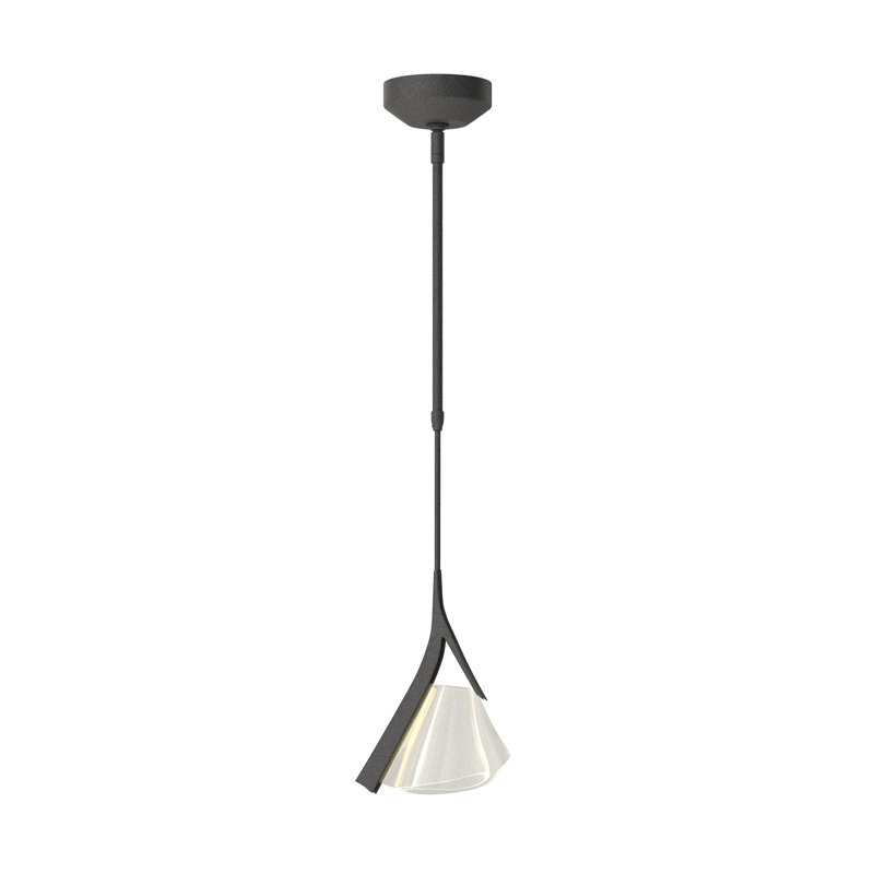 Mobius 1 - Light Single LED Pendant, Natural Iron