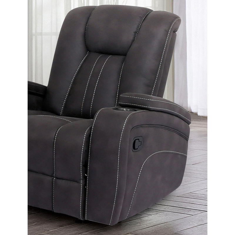 Fauteuil coulissant inclinable avec dossier et siège