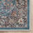 Asha Liana Teal Custom Size Hallway Stair Runner - Vintage Persian Oriental Low Pile Carpet-1644261692