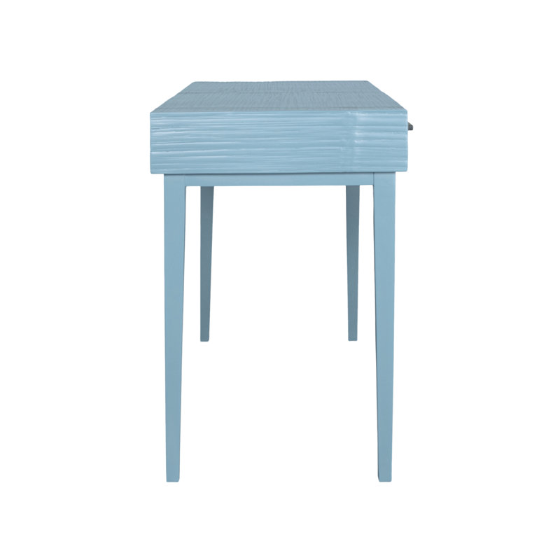 Andros Writing Desk, Pool Blue