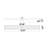 35.43 Inch Linear Shower Drain With Adjustable Feet And Hair Strainer Stainless Steel Bathroom Floor Drain-125900663