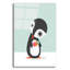 Sunside Sails «Pingu Loves Ice Cream» par Volkan Dalyan, art mural en verre acrylique-1336582013