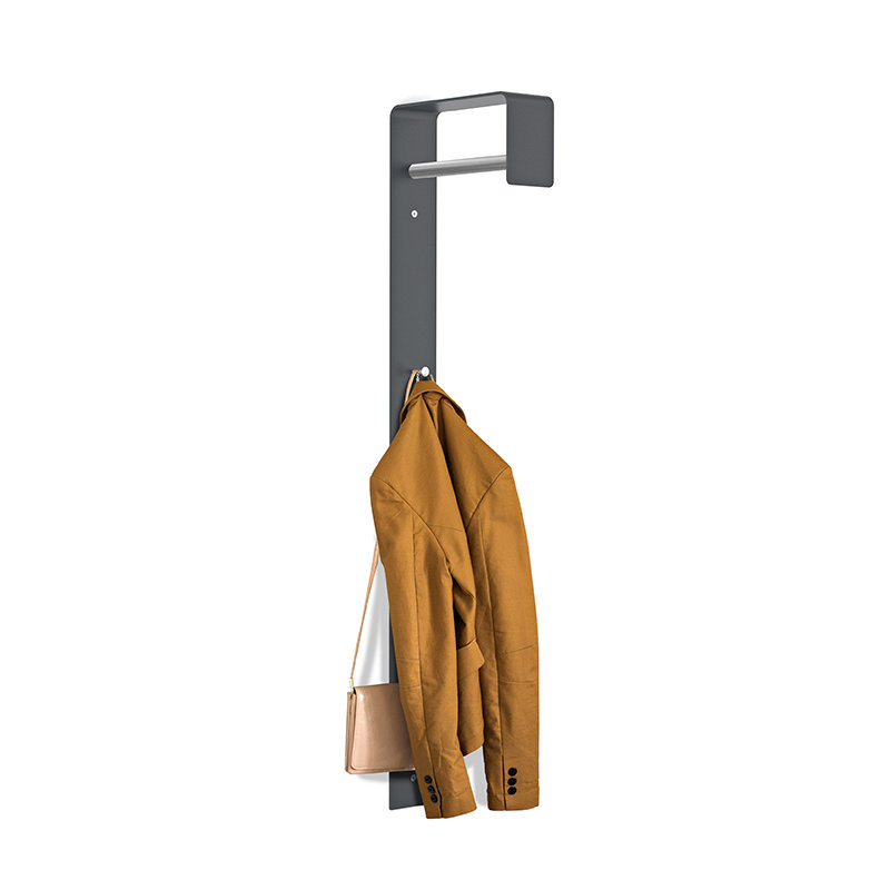 Schechter Steel Wall Hook, Anthracite