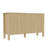 55.1" Fluted 4-Door Sideboard With Adjustable Shelves