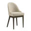 Ensemble de chaises d'appoint rembourrées Blakely Beige