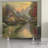 Thomas Kinkade A Quiet Evening Shower Curtain