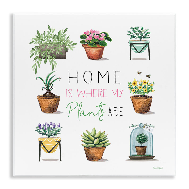Art mural «Home Where Plants Are» par Elizabeth Tyndal