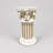 Angel Carved Roman Column Display Pedestal