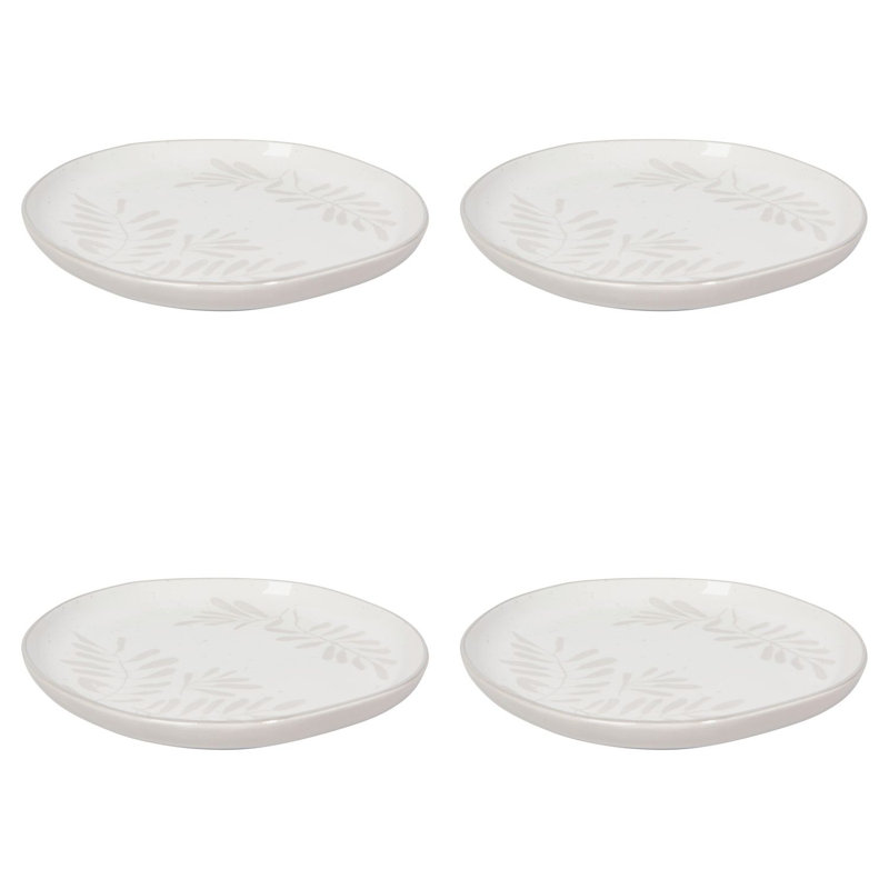 Set of 4 Side Plate 8.25" Grove