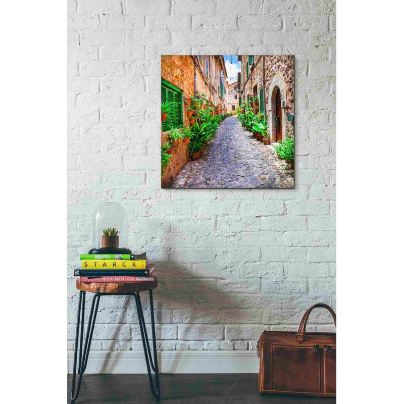 «Vecino I», art mural sur toile, H 26 po x l 26 po x P 1,25 po