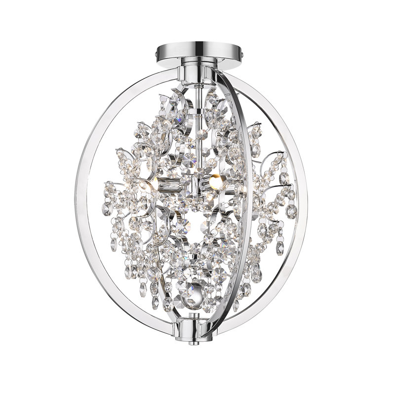Imagean Flush Mount, Chrome