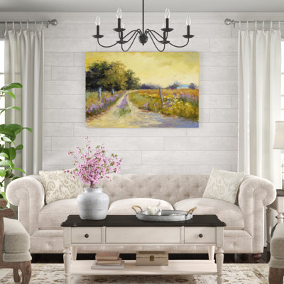 «FaIIs Golden Fields», peinture sur toile