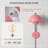 Pacitte Modern Mid-century Flower Bud Wall Sconces Sleek Plug In Wall Light Fixtures For Bedroom-124533498