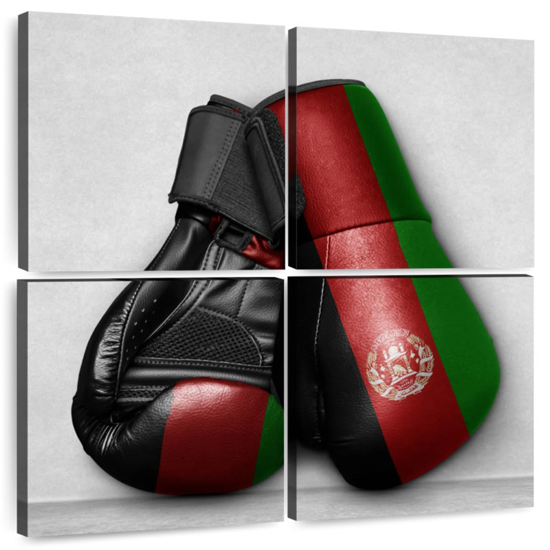 Sireci Afghan Boxing Gloves, 38" H x 38" W