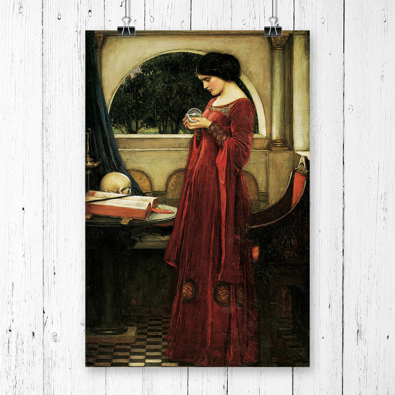 John William Waterhouse - No Frame Painting, 59.4 x 42cm