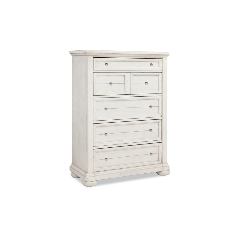 Nashville 43'' W 5 - Drawer Dresser, Cream