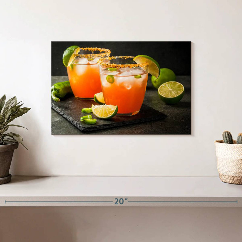 Yarlin Cherry Cosmopolitan Cocktail, 8" H x 12" W