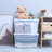 58 Qt Clear Storage Bin With Lid Stackable Container Organizes (Set of 8)