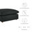 Modway Down-Filled Overstuffed Upholstered Sectional Sofa Ottoman-760041527