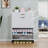 Shoe Storage Cabinet For Entryway, Free Standing Shoe Organizer With 2 Flip Drawers, Hidden Shoe Rack Storage Organizer For Doorway Hallway Closet-1752344366