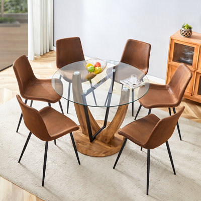 Round Dining Table Set