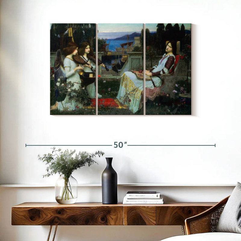 Adella Saint Cecilia, 24" H x 38" W