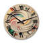 Horloge murale moderne en bois Metamorphosis-565330478