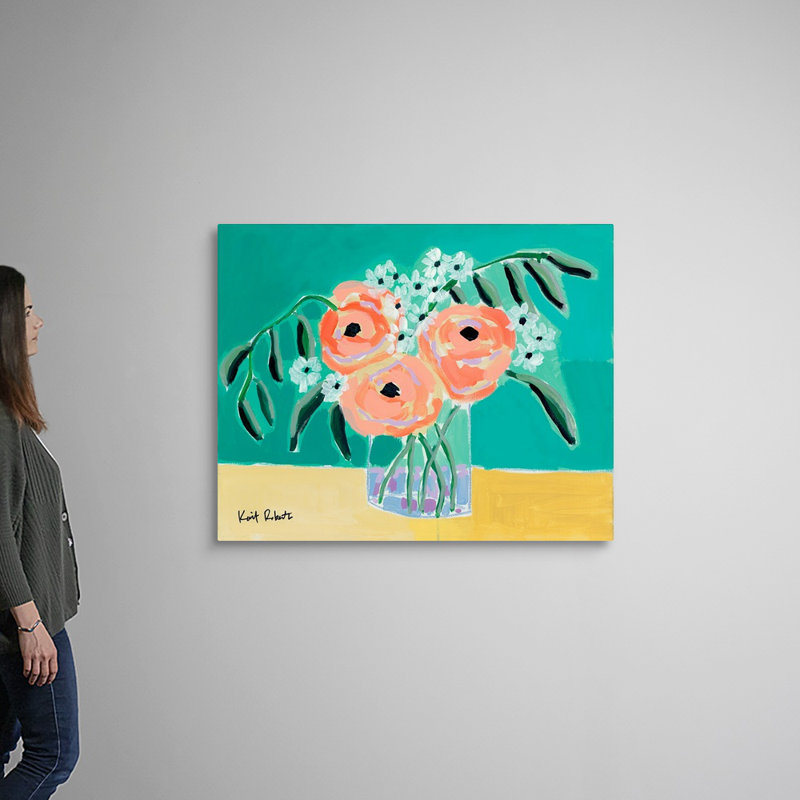 Reproduction d’art sur toile « True Love » par Kait Roberts, Toile tendue, H 36 po x l 45 po x P 1,25 po