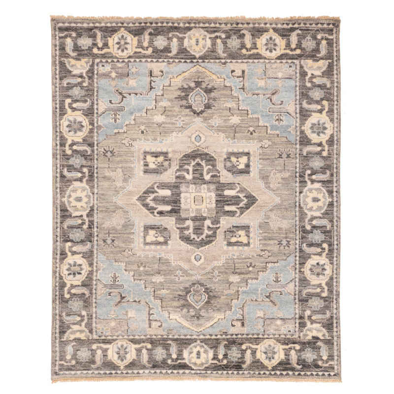 Jules Serapi Grey Rug 8'0" x 9'10"