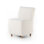 Hobson Upholstered Parsons Chair in Cream