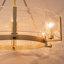 6 - Light Dimmable Drum Chandelier-814987861