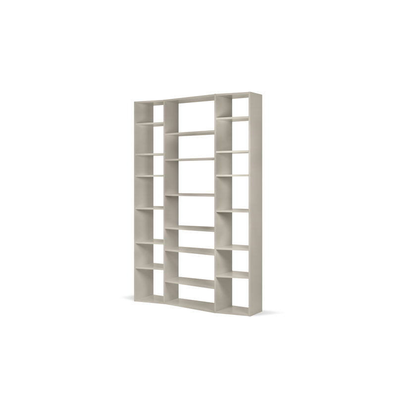 Vsevidof 224cm H x 144cm W Geometric Bookcase