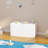 Modern White Storage Bench With Pull-out Drawer, Minimalist Organizer For Entryway, Bedroom Or Living Room