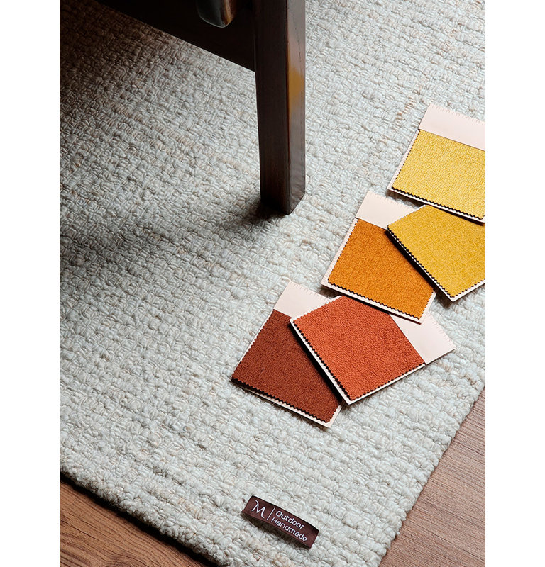 Vihan Hand Tufted Geometric Shapes Area Rug, Rectangle 10' x 14'