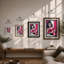 Pink Dream Glamour Retro - Framed Print-933610344-933610347