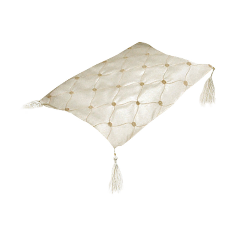 Geometric Square Cushion