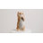 Cat Kitten Statue Praying-Gray-116323234