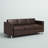 Desantiago Faux Leather 72.5'' Reception Sofa-1067443596