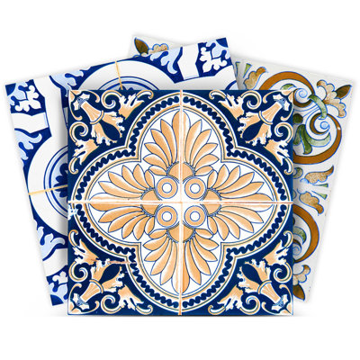 7'' W x 7'' L Vinyl Peel and Stick Mosaic Tile