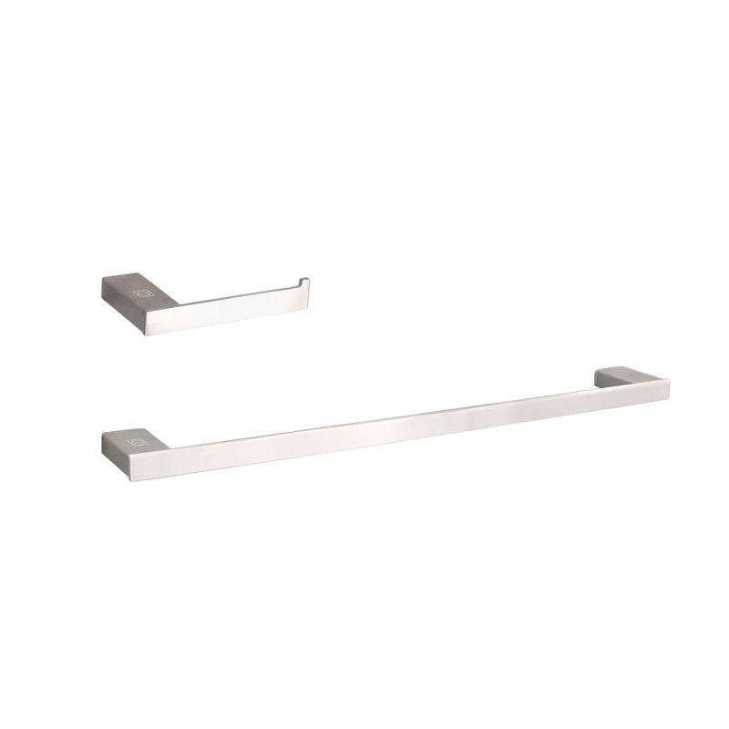Sofia 2 - Piece Bathroom Hardware Set, Brushed Nickel