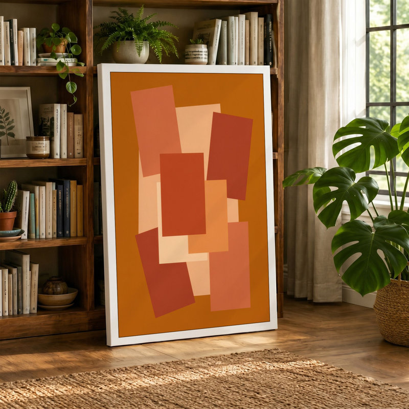 Print, 24x16 - 61.0 x 40.6 cm, Teal Border