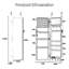 6 LED Jewelry Cabinet Organizer, 47.2 Inch Full Length Mirror Armoire, Wall or Door Mounted, Lockable Large Capacity Storage, White
