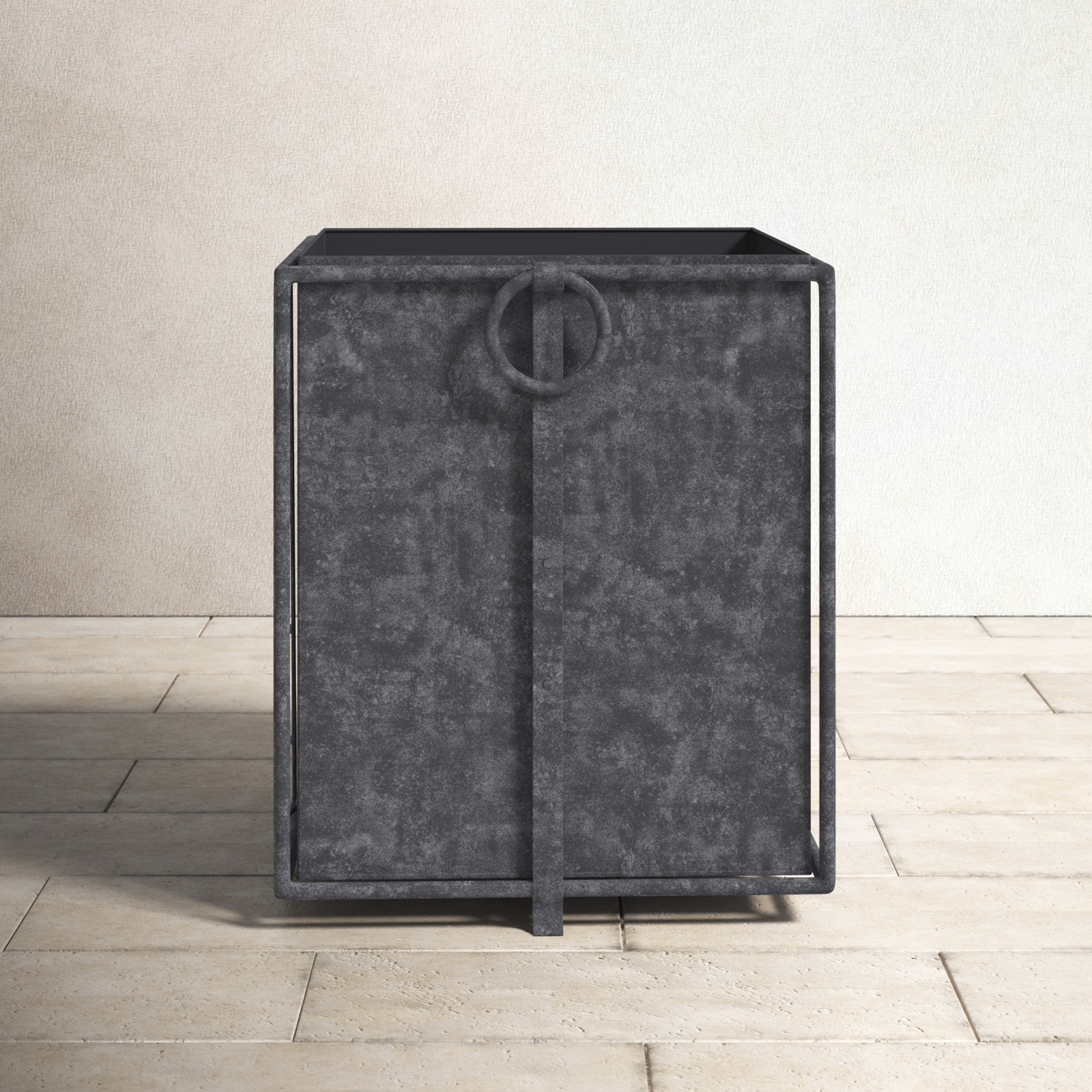 Paulette Planter Box, Black