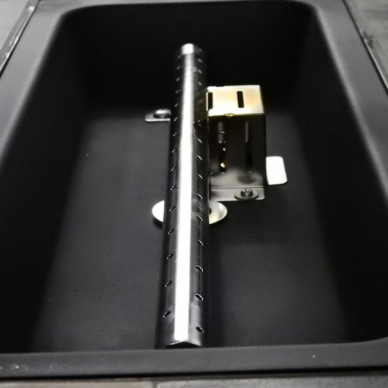 Rectangle Steel Propane Smokeless Fire Pit